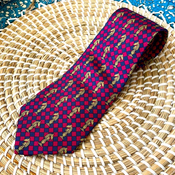 HERMES Silk Men's Neck Tie